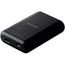 エレコム モバイルバッテリー 超コンパクトモバイルバッテリー(5000mAh/3A/USB Type-C×1